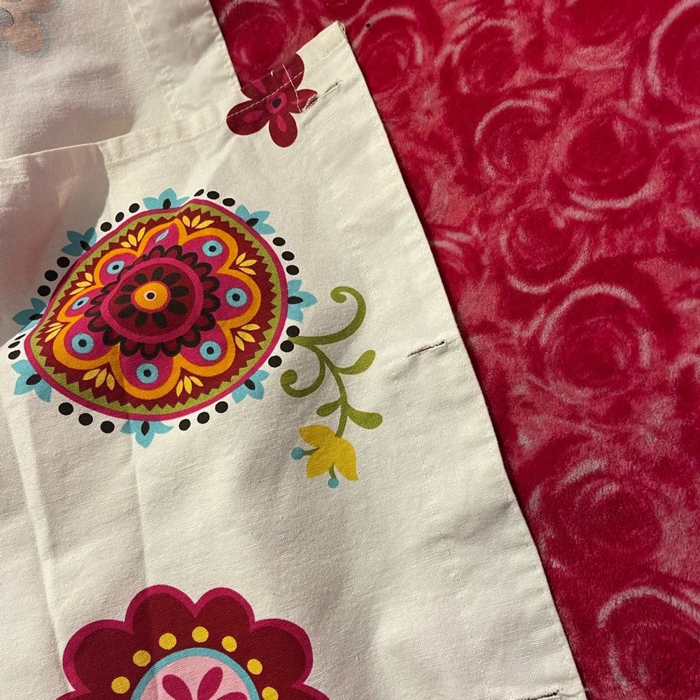 Floral Multicolor Shower Curtain